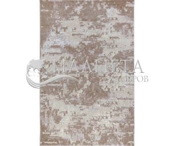 Синтетическая ковровая дорожка LEVADO 03889A L.Beige/White - высокое качество по лучшей цене в Украине